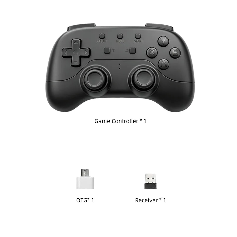 VILCORN NEW 2.4G Wireless Game Controller for PC Android, Turbo Button, Ergonomic Gamepad, Plug & Play for Retro Emulator Games
