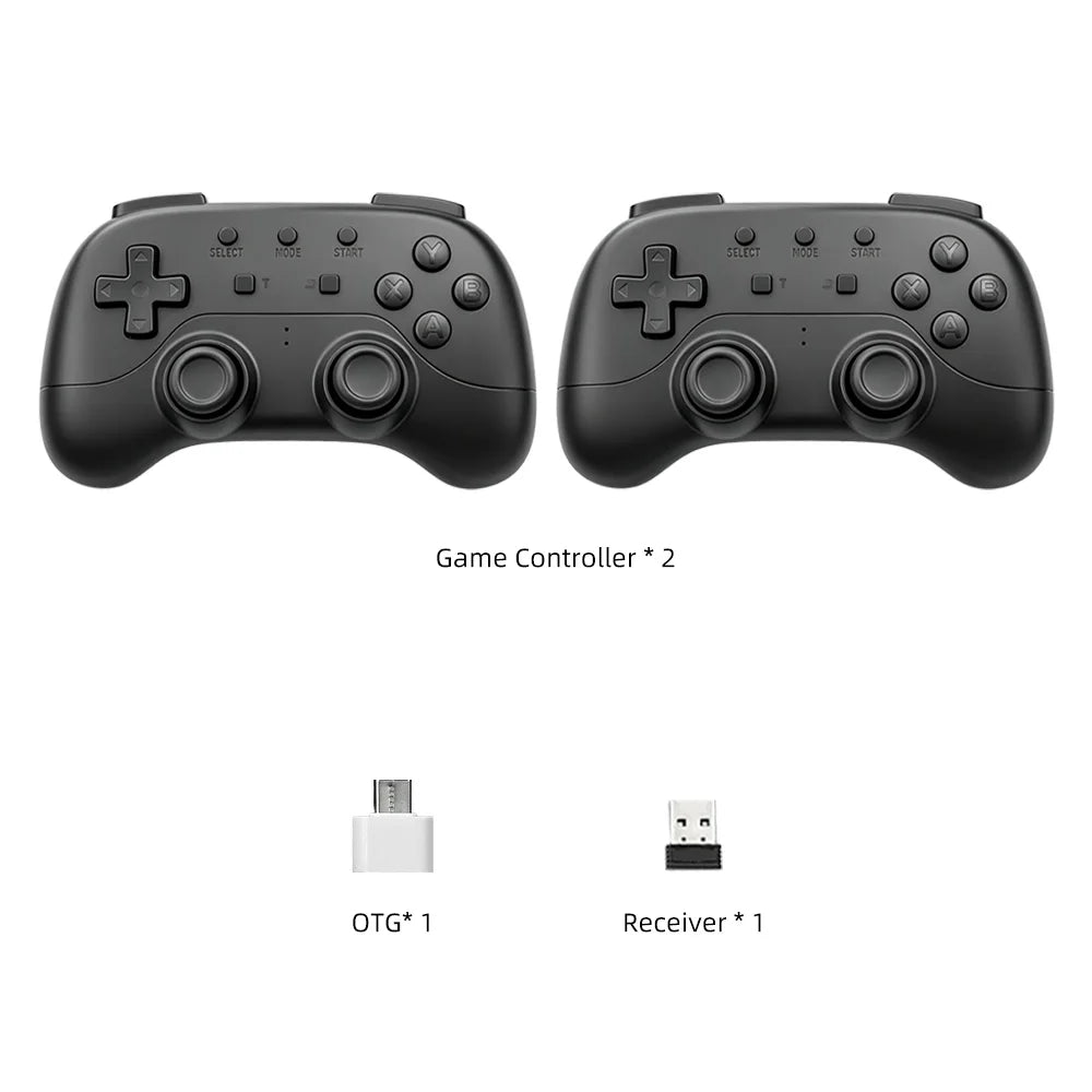 VILCORN NEW 2.4G Wireless Game Controller for PC Android, Turbo Button, Ergonomic Gamepad, Plug & Play for Retro Emulator Games