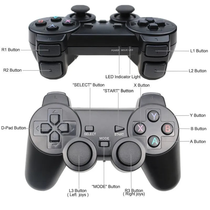 2PCS 2.4G Wireless Gamepad No Delay USB Controller for GD10 M8 G5 G11 Pro Game Box PC Android TV