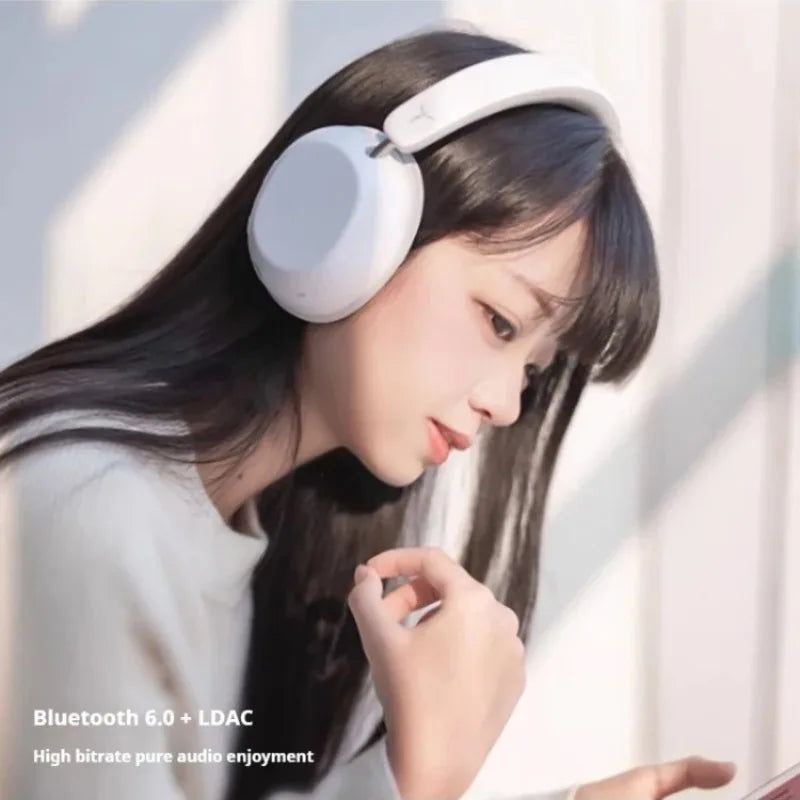 TANCHJIM RITA HiFi Bluetooth Headset Wireless/Wired LDAC ANC・ENC 40mm DMT5 Dynamic Driver Bluetooth 6.0 + 3.5mm Gaming Over-Ear