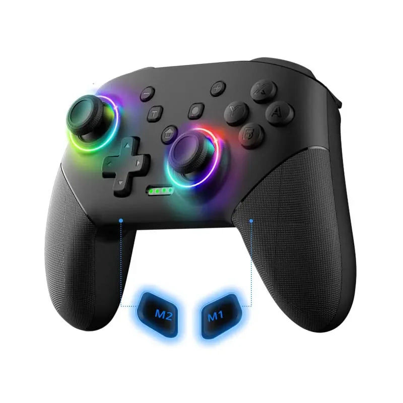 DATA FROG Wireless Pro Controller Gamepad with Programmable Fun...