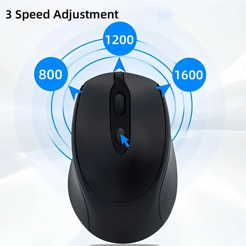 Rechargeable Wireless Mouse Dual Modes Bluetooth-compatible 2.4G USB Silent Ergonomic Mice For Laptop Pad Tablet Macbook Mause