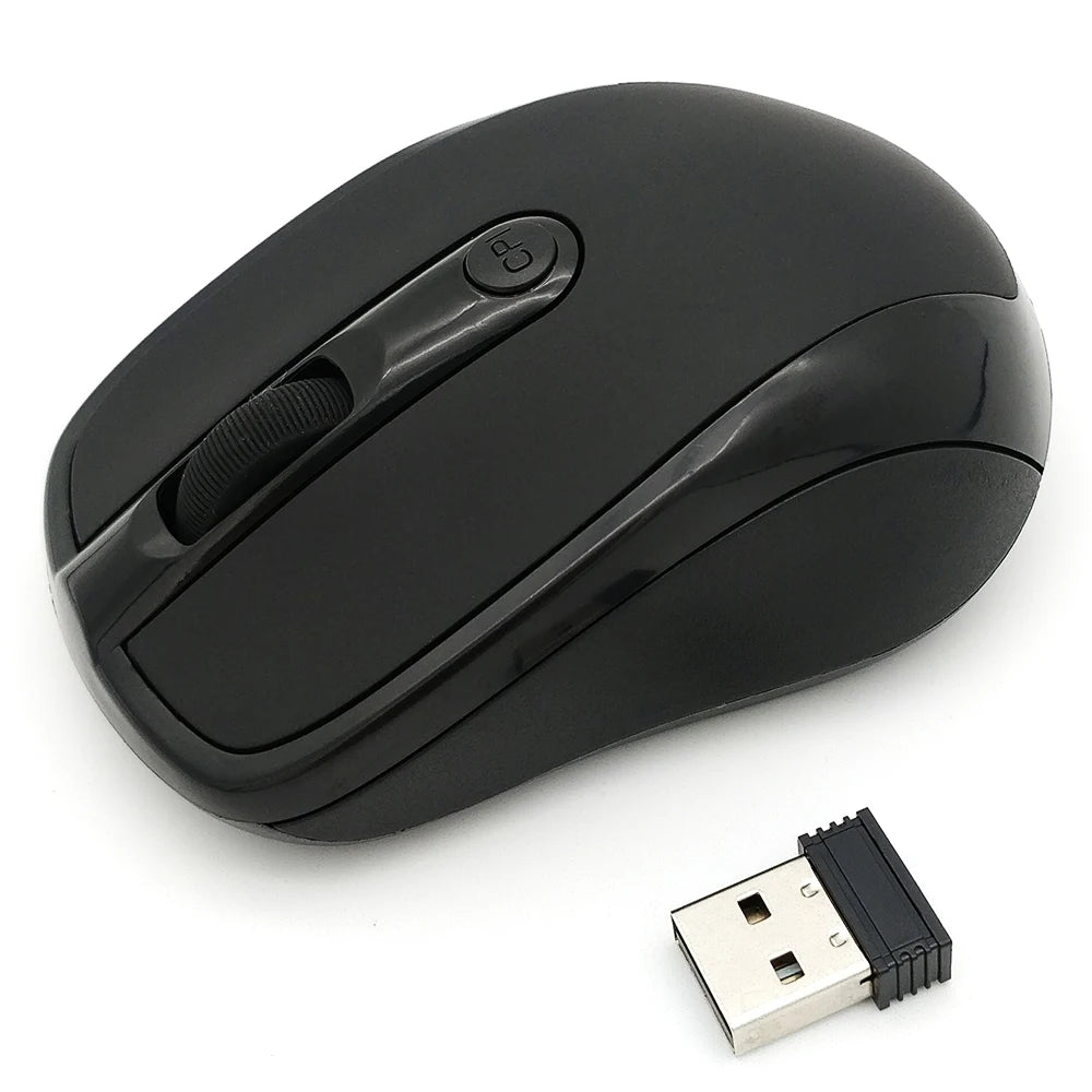 USB Wireless mouse 2000DPI Adjustable Receiver Optical Computer...